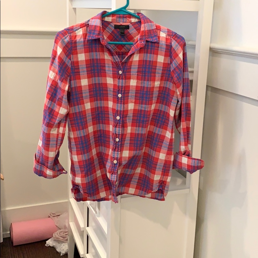 J.Crew Flannel Shirt.
